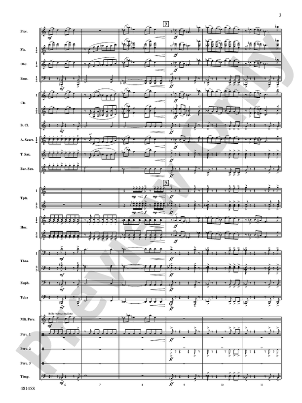 The River Seneca - Concert Band Conductor Score & Parts (Digital Download)