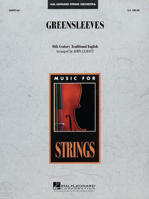 Greensleeves - John Leavitt Hal Leonard Score/Parts