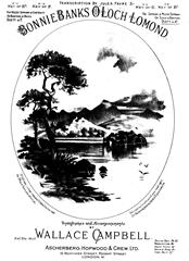 Bonnie Banks O'Loch Lomond (Archive pages) - Ab Major Vocal/Piano (Digital Download)