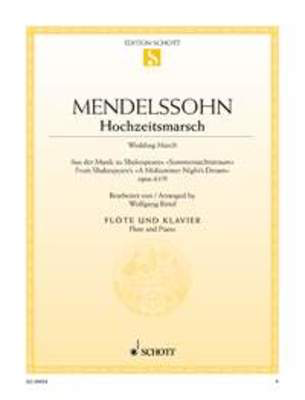 Wedding March Arr Birtel Fl Pno -