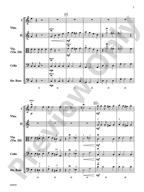Mele Kalikimaka - String Orchestra Conductor Score & Parts (Digital Download)