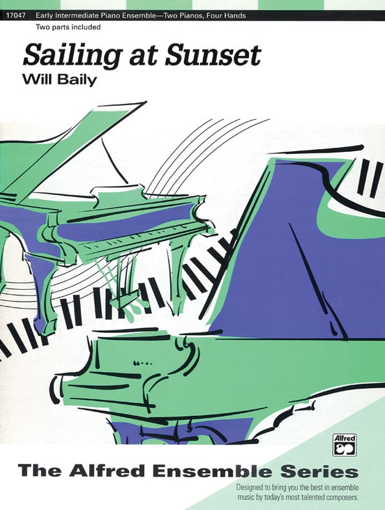 Sailing at Sunset - 2 Pianos, 4 Hands (Digital Download)