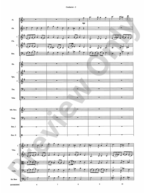 To Reap the Blessings of Freedom (A Medley of Hymns of the United States Armed Forces) – Full Orchestra Conductor Score & Parts (Digital Download)