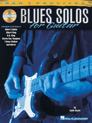 Blues Solos for Guitar - Guitar Keith Wyatt Hal Leonard Guitar TAB /CD