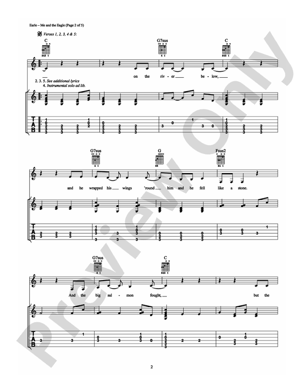 Me and The Eagle - Guitar TAB (Digital Download)
