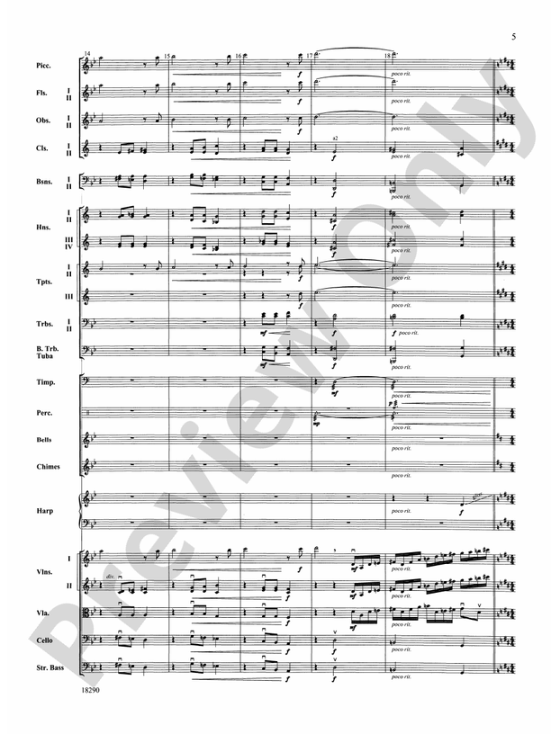 Glorious Sounds of Christmas – Full Orchestra Conductor Score & Parts (Digital Download)