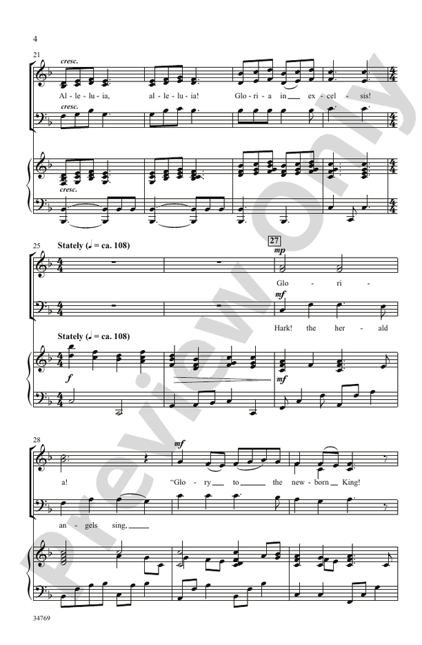 Angels' Gloria – SAB Choral Octavo (Digital Download)