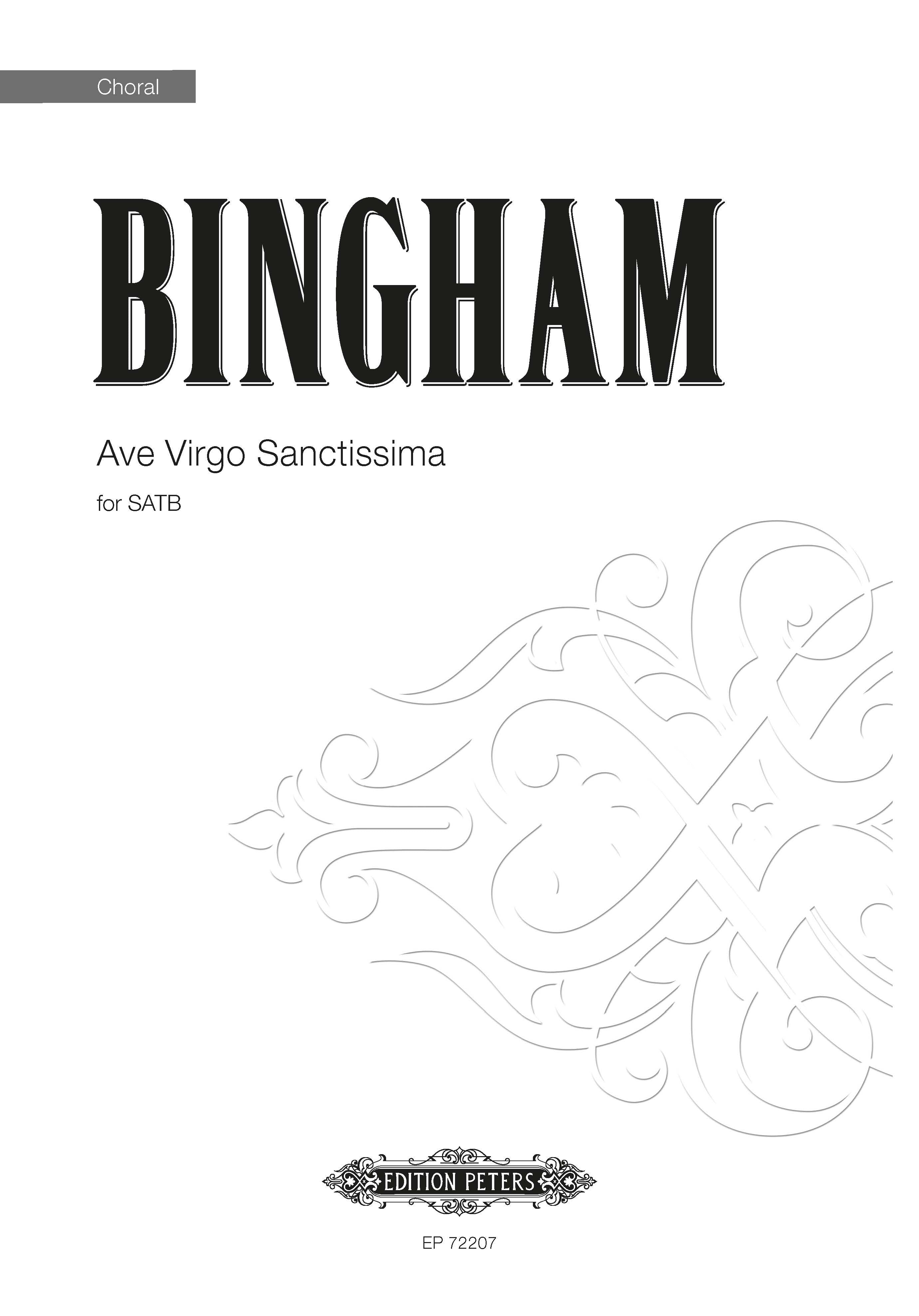 Ave Virgo Sanctissima - SATB Choral Octavo (Digital Download)