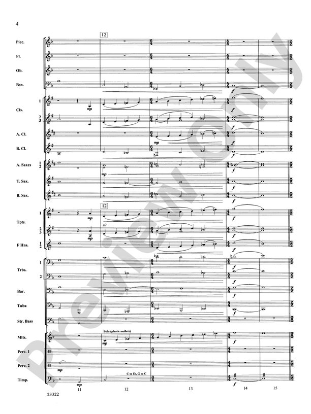 Cheyenne Canon - Concert Band Conductor Score & Parts (Digital Download)