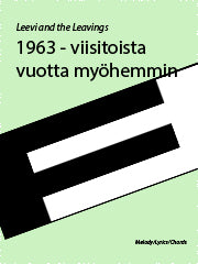 1963 Viisitoista vuotta myöhemmin - Melody/Lyrics/Chords (Digital Download)