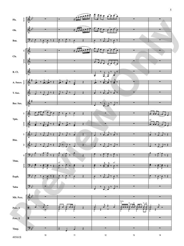 December Joy - Concert Band Conductor Score & Parts (Digital Download)
