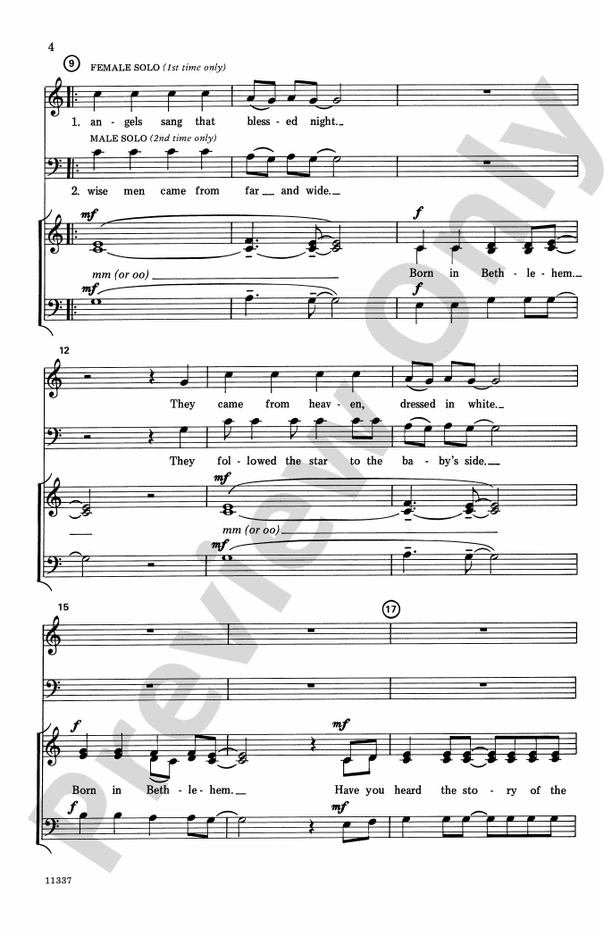 Have You Heard? (A Christmas Spiritual) – 3-Part Mixed, a cappella Choral Octavo (Digital Download)