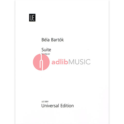 Suite Op. 14 - for Piano - Bela Bartok - Piano Universal Edition Piano Solo