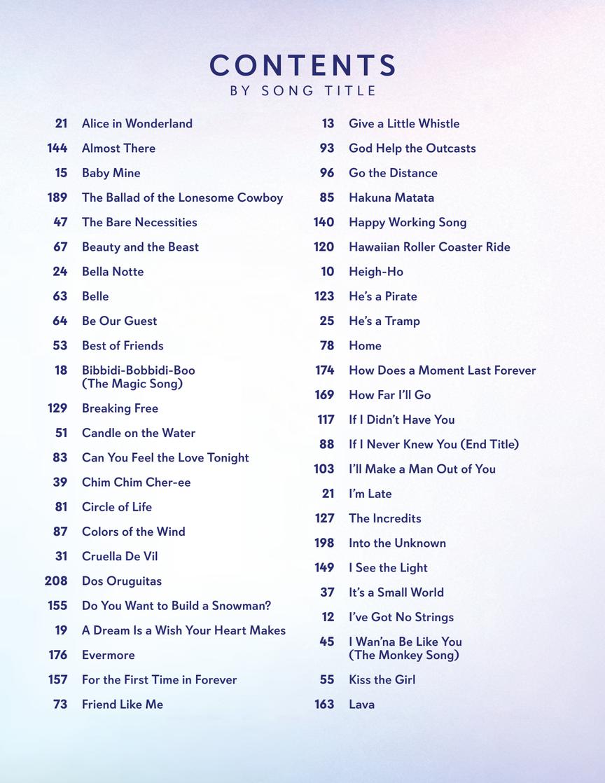 Disney 100 Songs - MLC Songbook Hal Leonard 1224313