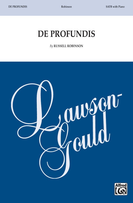 De Profundis – SATB Choral Octavo (Digital Download)