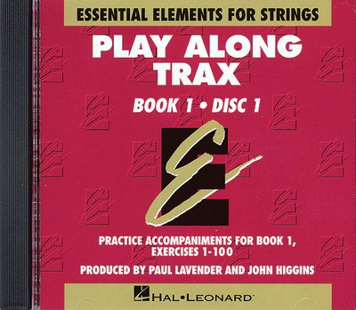 Essential Elements for Strings - Book 1 (Original Series) - Play Along Trax, Discs 1 & 2 (all exercises) - Michael Allen|Pamela Tellejohn Hayes|Robert Gillespie Hal Leonard CD