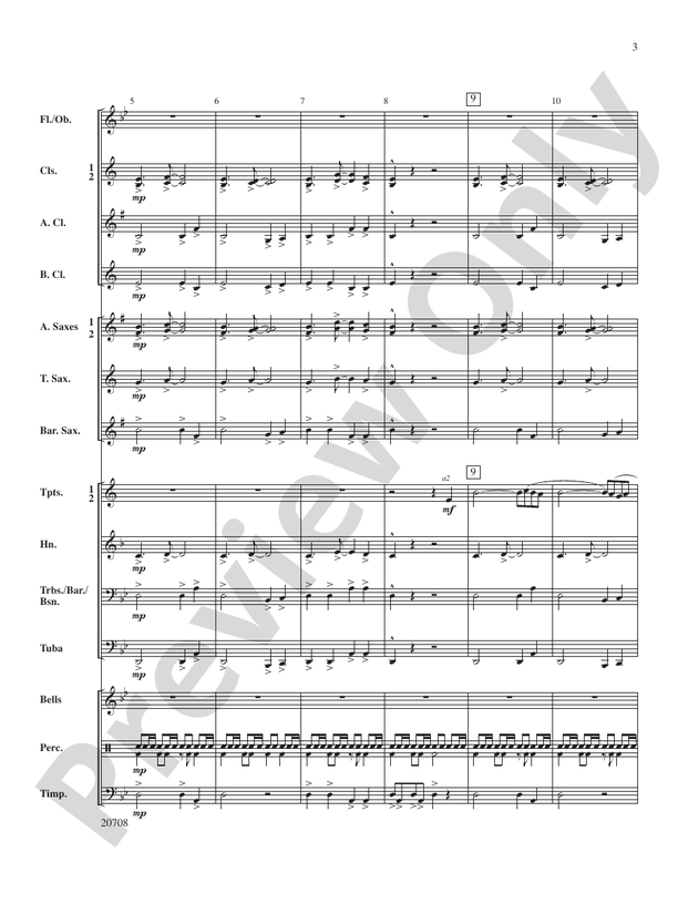 Phrygian Phantasy - Concert Band Conductor Score & Parts (Digital Download)