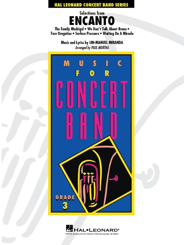 Miranda - Selections from Encanto - Concert Band Grade 3 Score/Parts Hal Leonard 4007569