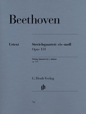 String Quartet in C sharp minor Op 131 Score/Parts