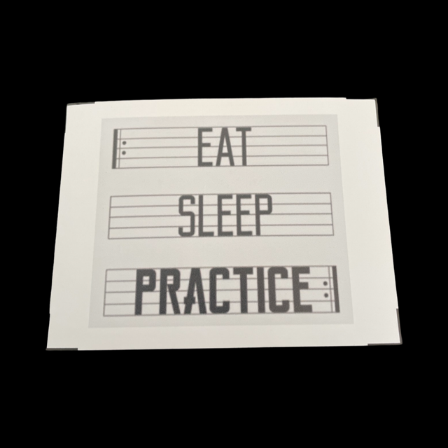 Sticker Eat Sleep Practice