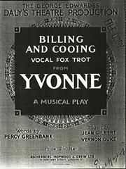 Billing And Cooing (from 'Yvonne') - Vocal/Piano (Digital Download)