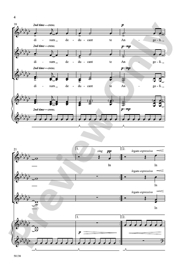 In Paradisum - SSAA Choral Octavo (Digital Download)