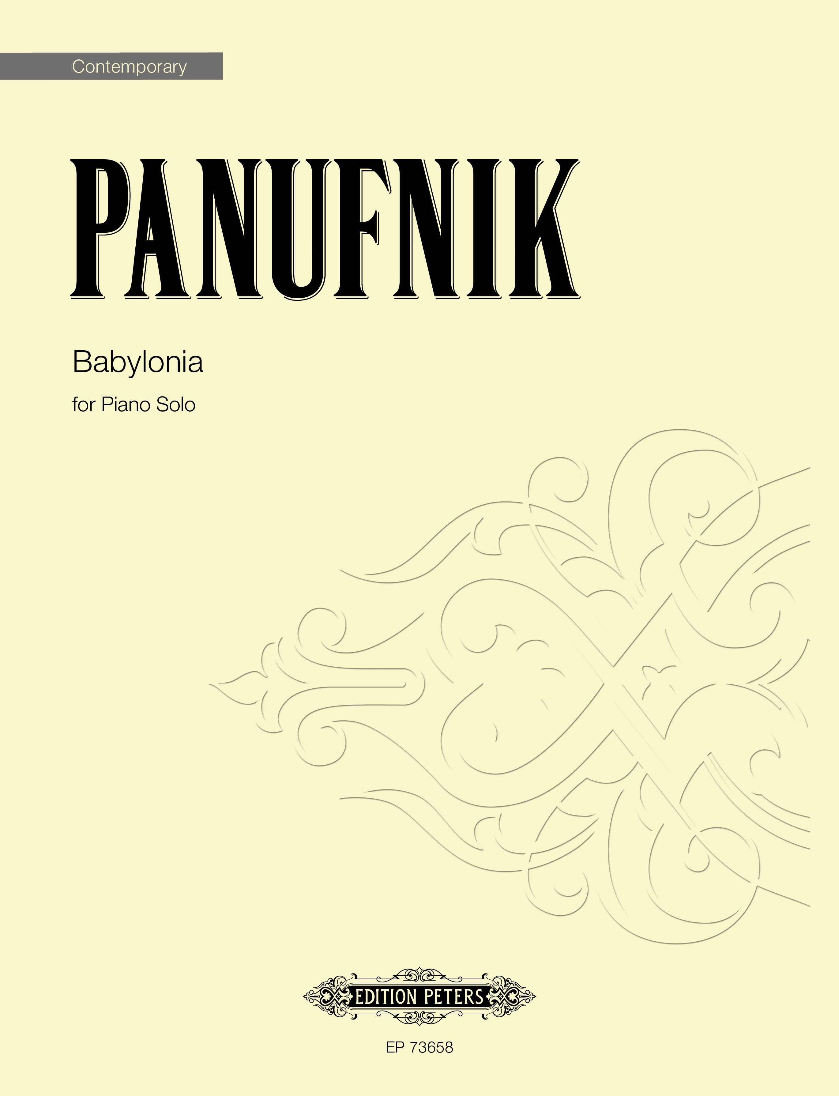 Babylonia (EP73658) - Piano Solo (Digital Download)