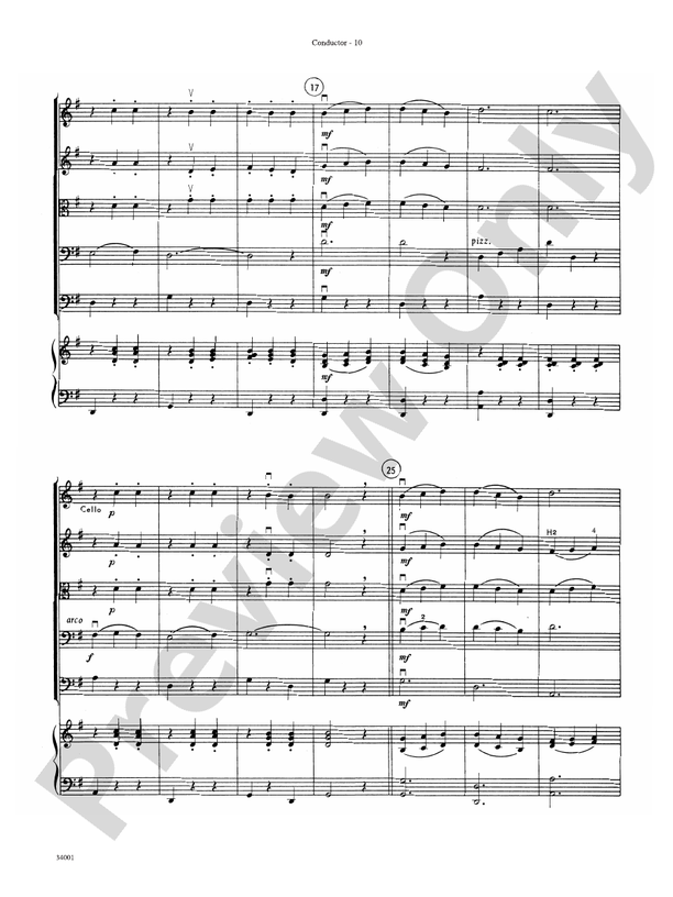 Classics from Merle Isaac – String Orchestra Conductor Score & Parts (Digital Download)