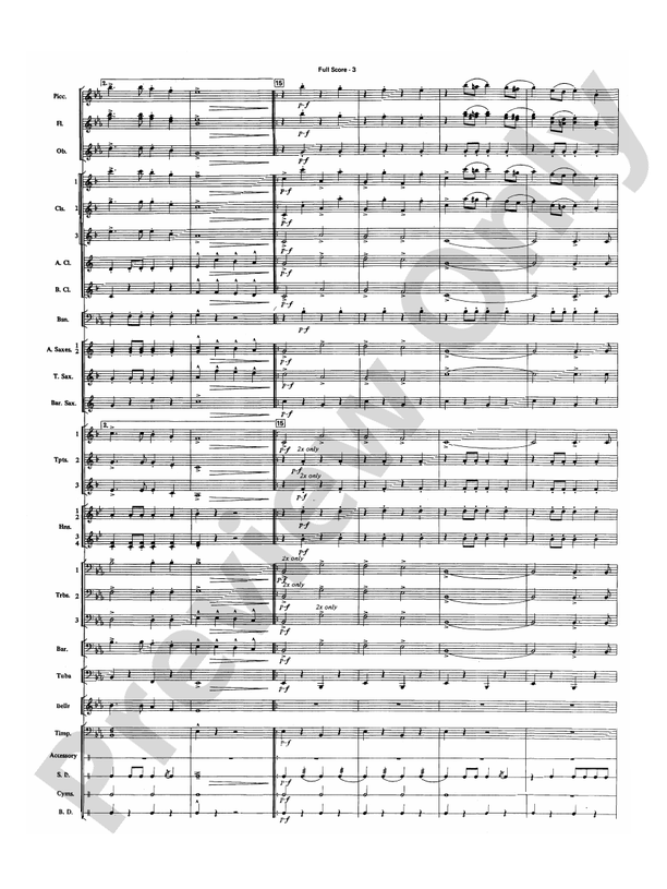 Jingle Bells Forever (Concert March) - Concert Band Conductor Score & Parts (Digital Download)