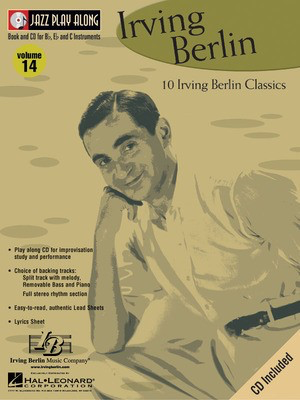Irving Berlin - Jazz Play-Along Volume 14 - Irving Berlin - Bb Instrument|Bass Clef Instrument|C Instrument|Eb Instrument Hal Leonard Lead Sheet /CD