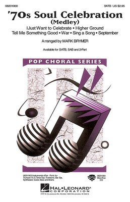 70s Soul Celebration - (Medley) - SAB Mark Brymer Hal Leonard Choral Score Octavo