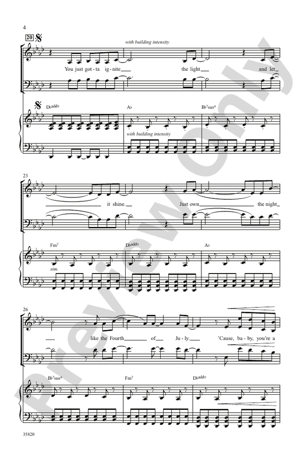 Firework – SAB Choral Octavo (Digital Download)