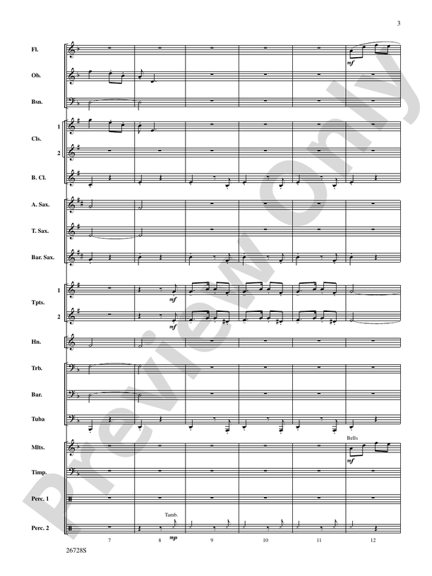 Suite from The New World - Concert Band Conductor Score & Parts (Digital Download)