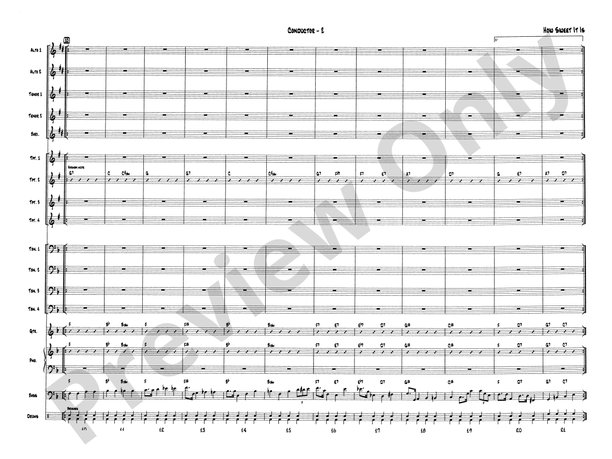 How Sweet It Is - Jazz Ensemble Conductor Score & Parts (Digital Download)