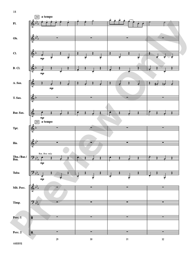 Three Miniature Nutcrackers - Concert Band Conductor Score & Parts (Digital Download)
