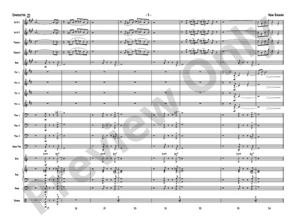 New Rhumba – Jazz Ensemble Conductor Score & Parts (Digital Download)