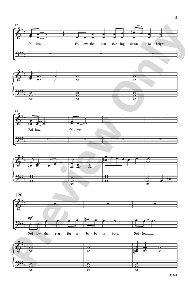 Follow That Star – SAB Choral Octavo (Digital Download)