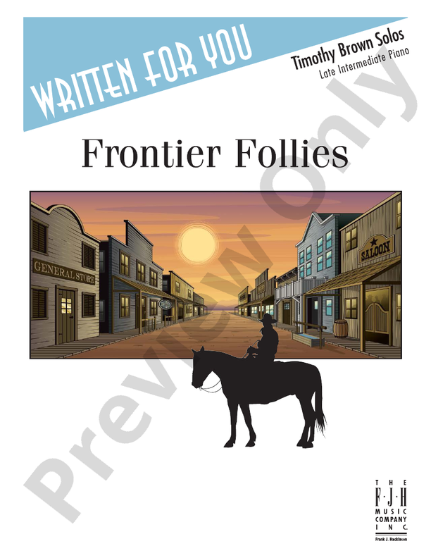 Frontier Follies - Piano (Digital Download)