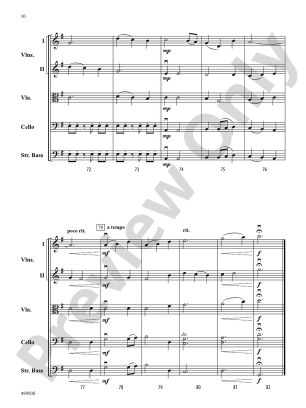 Skylight - String Orchestra Conductor Score & Parts (Digital Download)