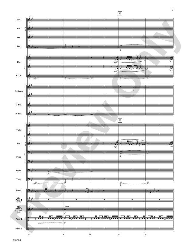 Eternal Flame – Concert Band Conductor Score & Parts (Digital Download)