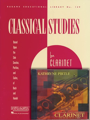 Classical Studies for Clarinet - Various - Clarinet Himie Voxman Rubank Publications /CD