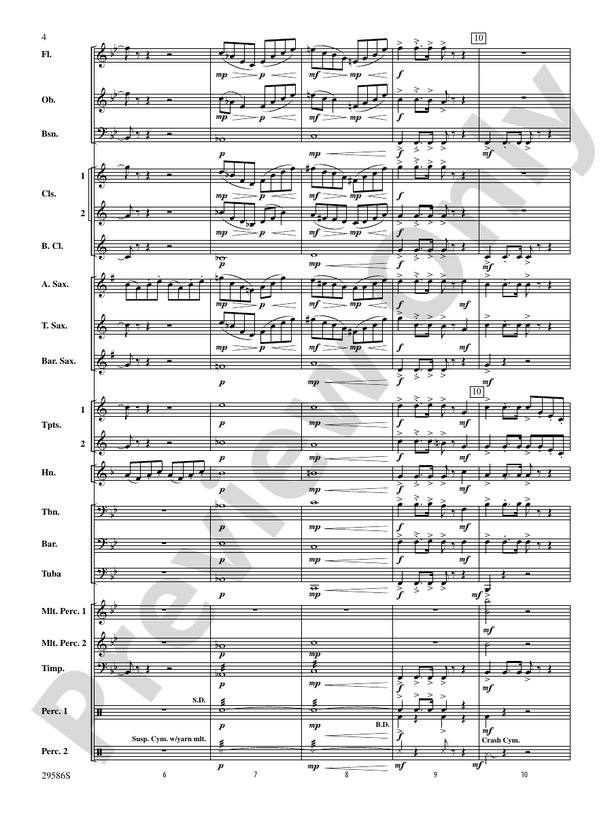 The Young Royals - Concert Band Conductor Score & Parts (Digital Download)