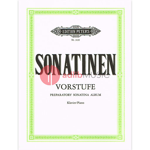 Preparatory Sonatina Album - Piano - Various - Peters EP3195