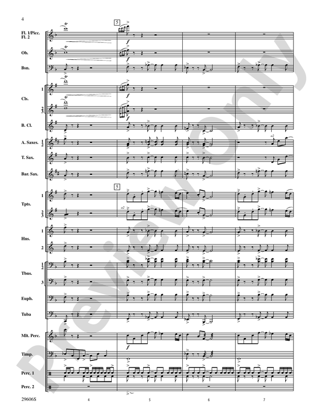 Journey to Aldebaran - Concert Band Conductor Score & Parts (Digital Download)