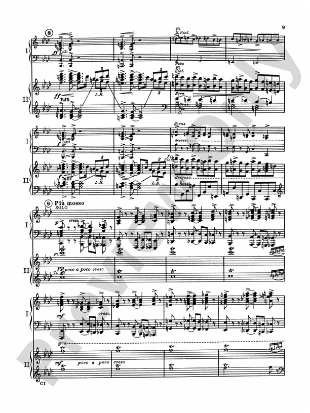 Concerto in F - 2 Pianos, 4 Hands (Digital Download)