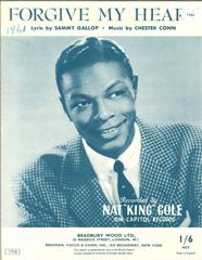Forgive My Heart - Nat King Cole - PVG (Digital Download)