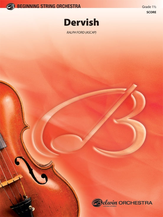 Dervish – String Orchestra Conductor Score & Parts (Digital Download)
