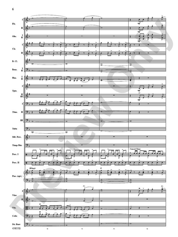 The Best of Bruno Mars - Full Orchestra Conductor Score & Parts (Digital Download)