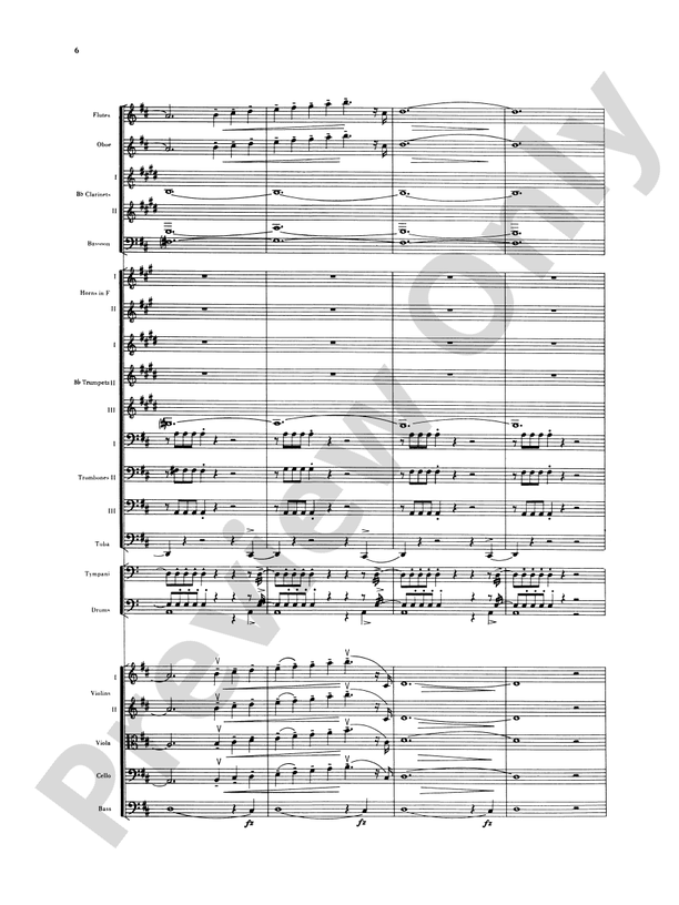 Sibelius's 2nd Symphony, 4th Movement – Full Orchestra Conductor Score & Parts (Digital Download)