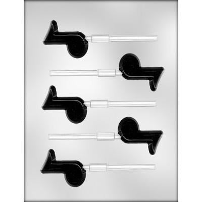 Chocolate Mould 5 Quaver Shaped Suckers